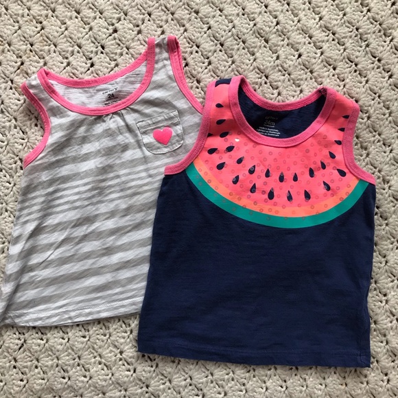 Carter's Other - Two Carter’s 24 months tank tops